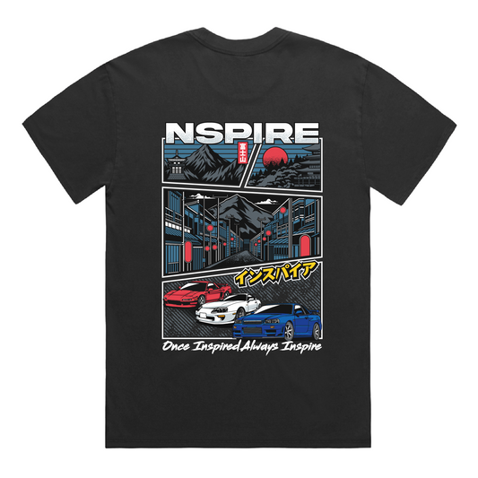 NSPIRE JAPAN Washed Black
